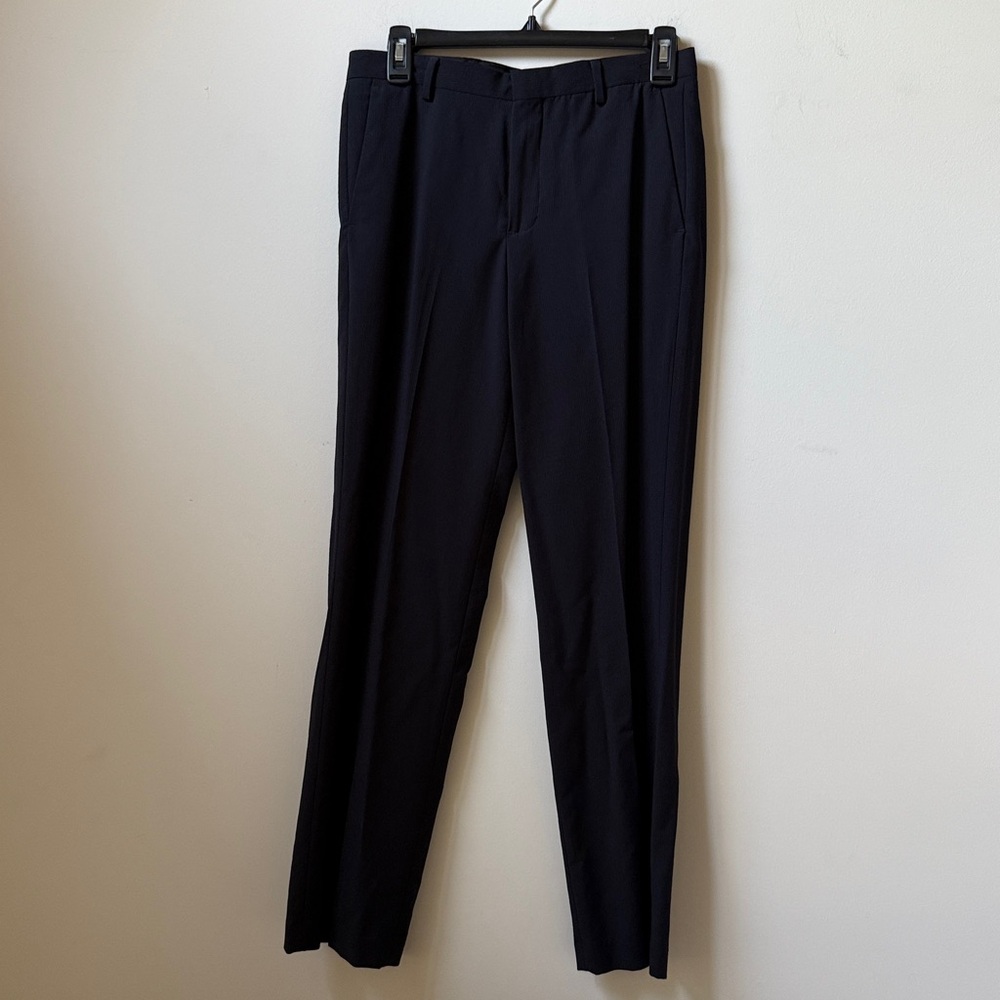 C2 by Calibrate Black Pin Stripe Pants Boy’s Size 16
